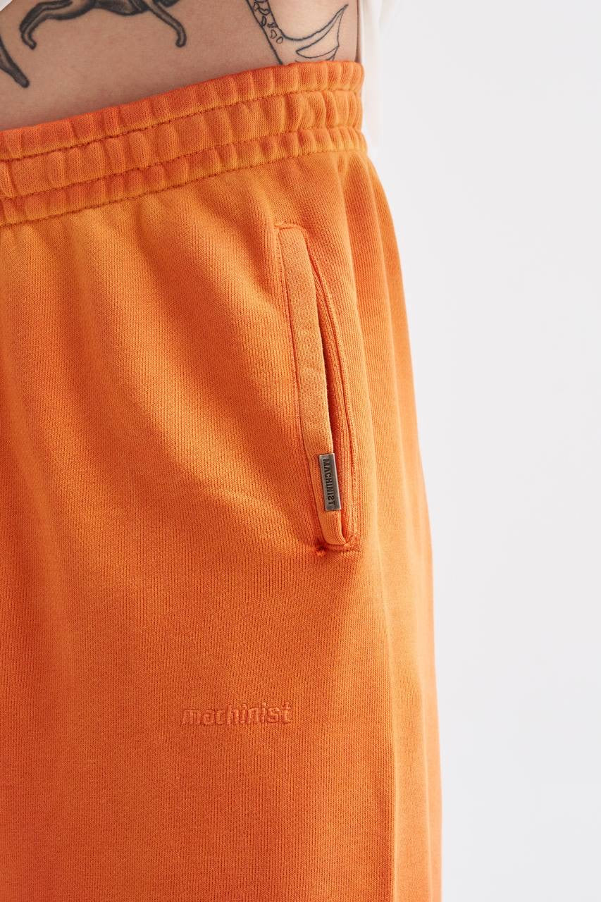 Machinist Gradient Washed Baggy Orange Sweatpants