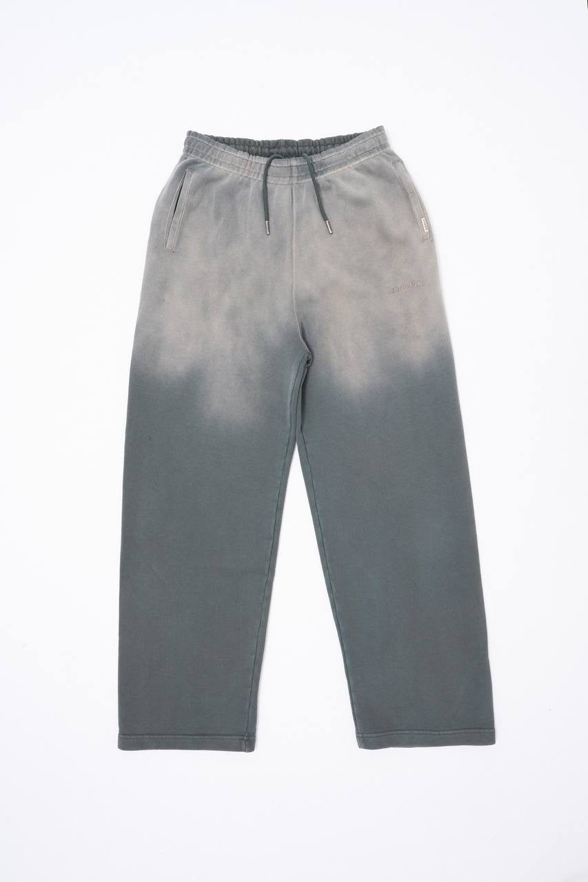 Machinist Gradient Washed Baggy Khaki Sweatpants