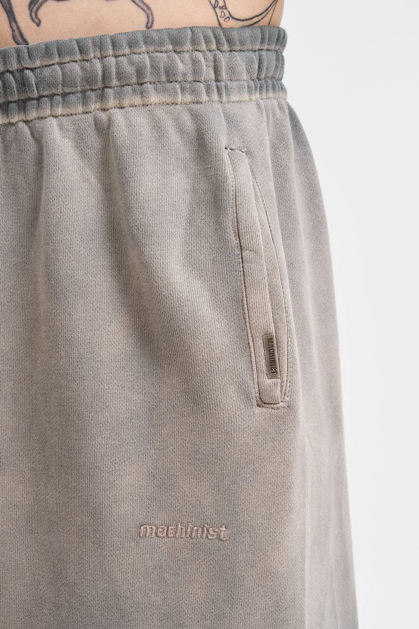 Machinist Gradient Washed Baggy Khaki Sweatpants