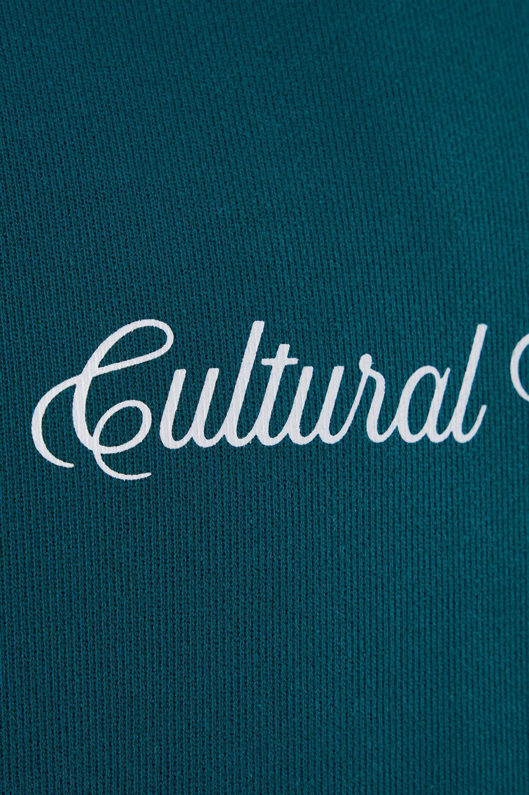 Machinist Patched Ethnic Hoodie – Oil Green