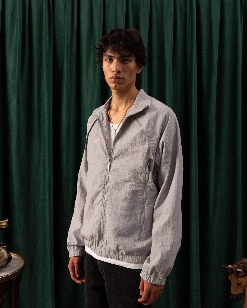 Men’s Lightweight Windbreaker Jacket – Zip-Up Casual Streetwear