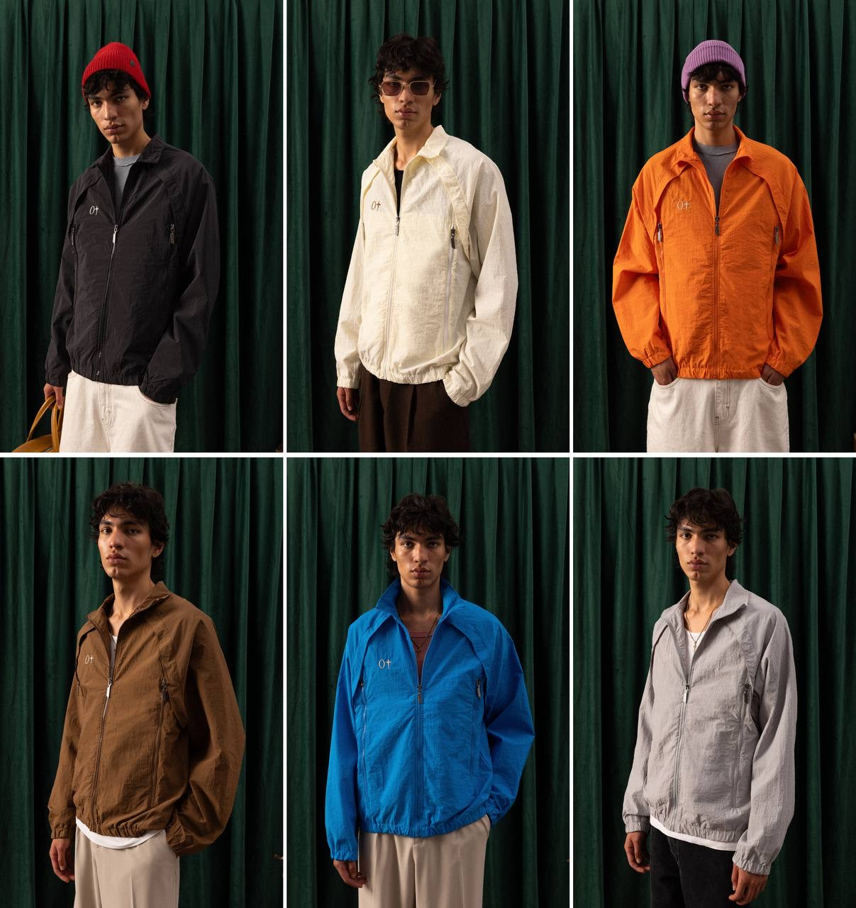 Men’s Lightweight Windbreaker Jacket – Zip-Up Casual Streetwear