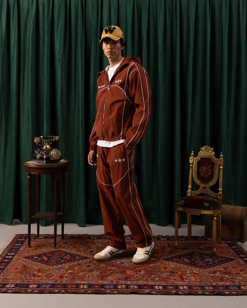 Men’s Retro Tracksuit Collection – Classic Monochrome & Earth Tones
