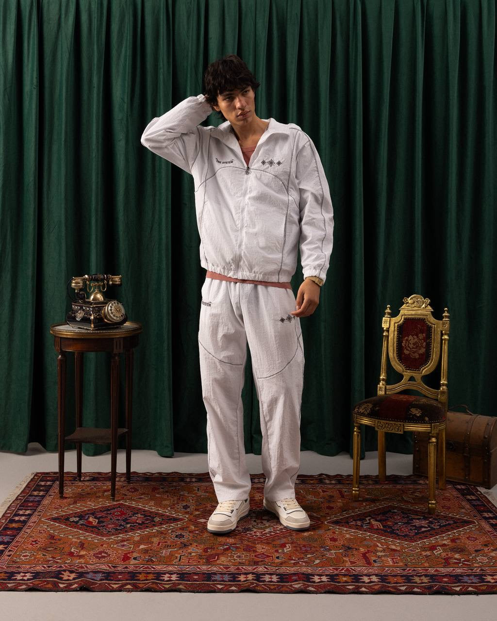 Men’s Retro Tracksuit Collection – Classic Monochrome & Earth Tones