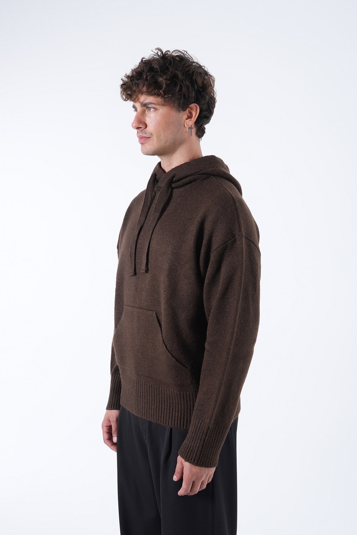 Men’s Essential Knit Hoodie – Core Collection