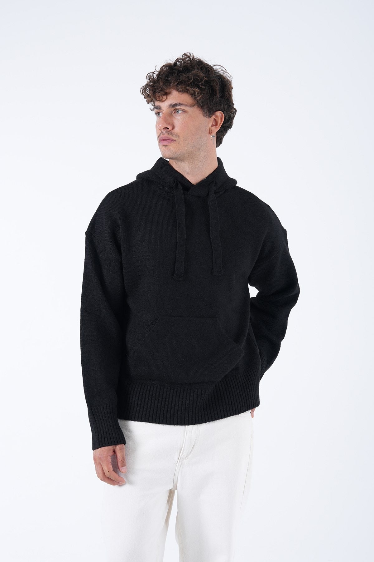 Men’s Essential Knit Hoodie – Core Collection