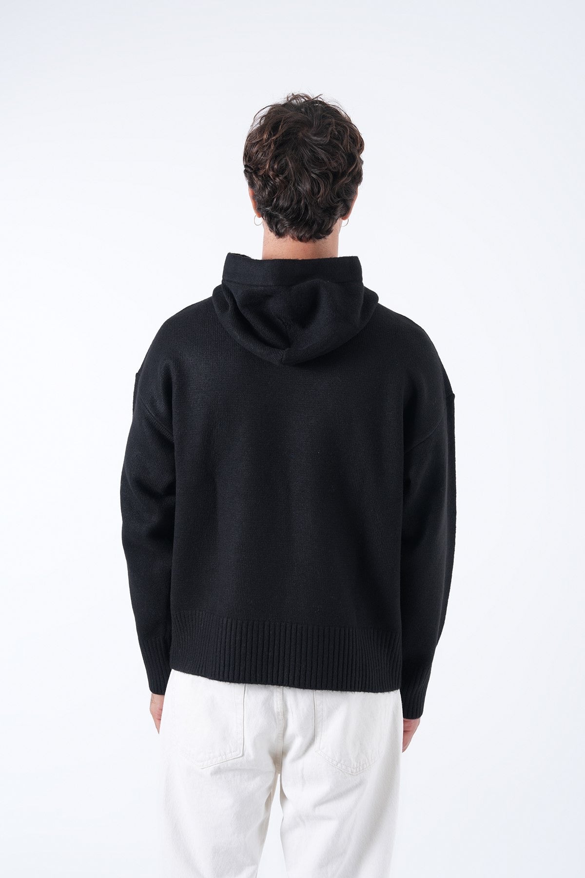 Men’s Essential Knit Hoodie – Core Collection