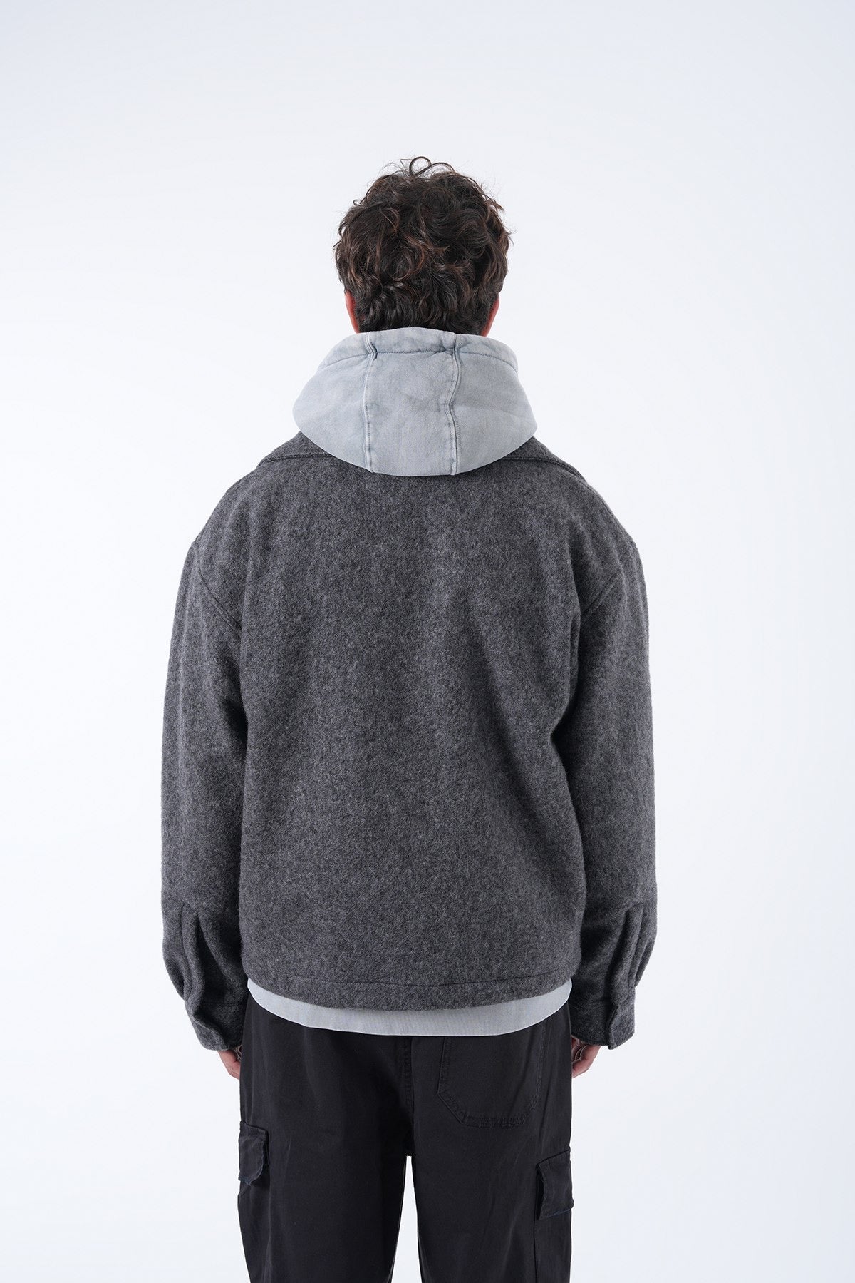 Men’s Classic Wool Blend Zip Jacket – Multi-Color Collection