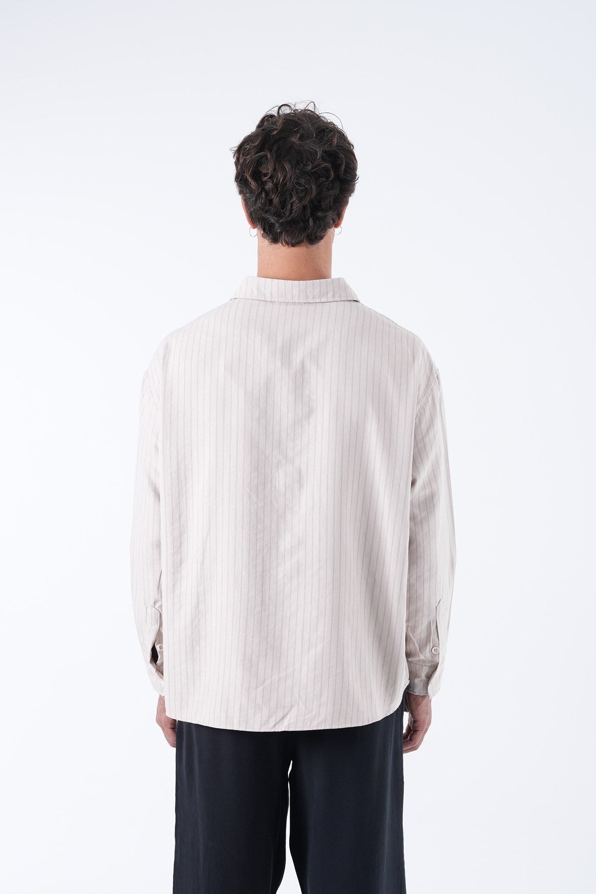 Men’s Striped Relaxed Shirt – Timeless Essentials