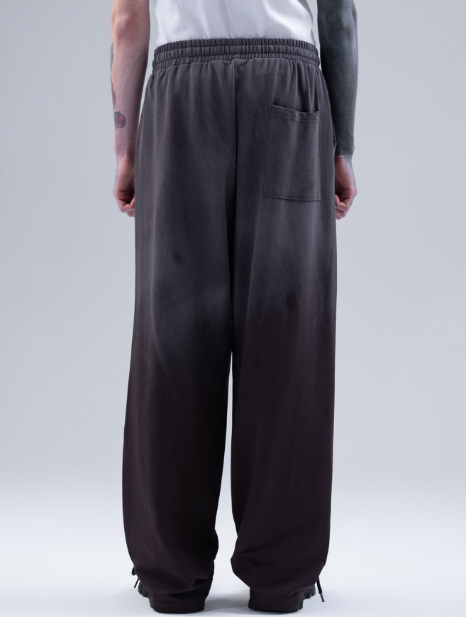 Black Drawstring Sweatpants for Men