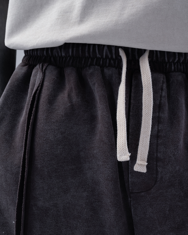 Men’s Casual Dark Sweatpants with Drawstring Waist