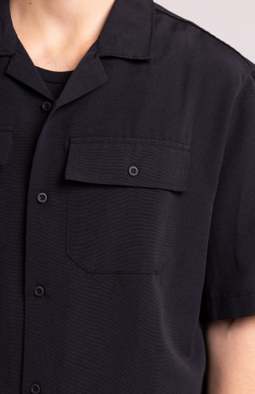 Men's Black Shirt & Trousers Set – Relaxed Utility Fit