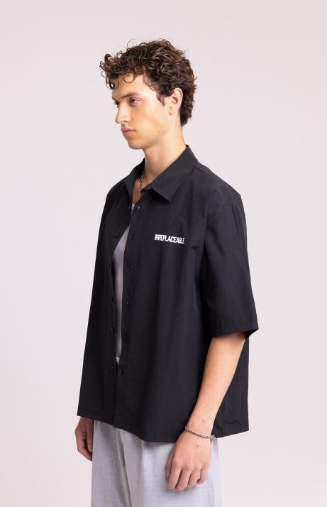 Men's Black Irreplaceable 27 Shirt – Oversized Fit