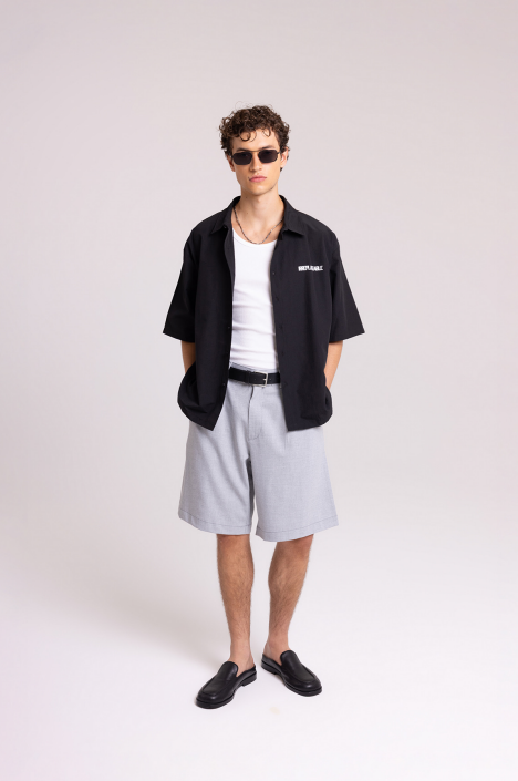 Men's Black Irreplaceable 27 Shirt – Oversized Fit