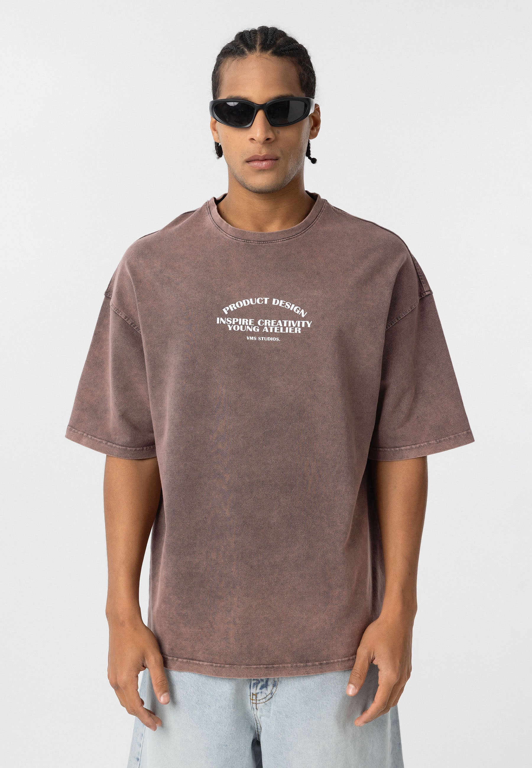 Deep Brown Classic Cotton T-shirts – Clean, Versatile & Ready for Branding