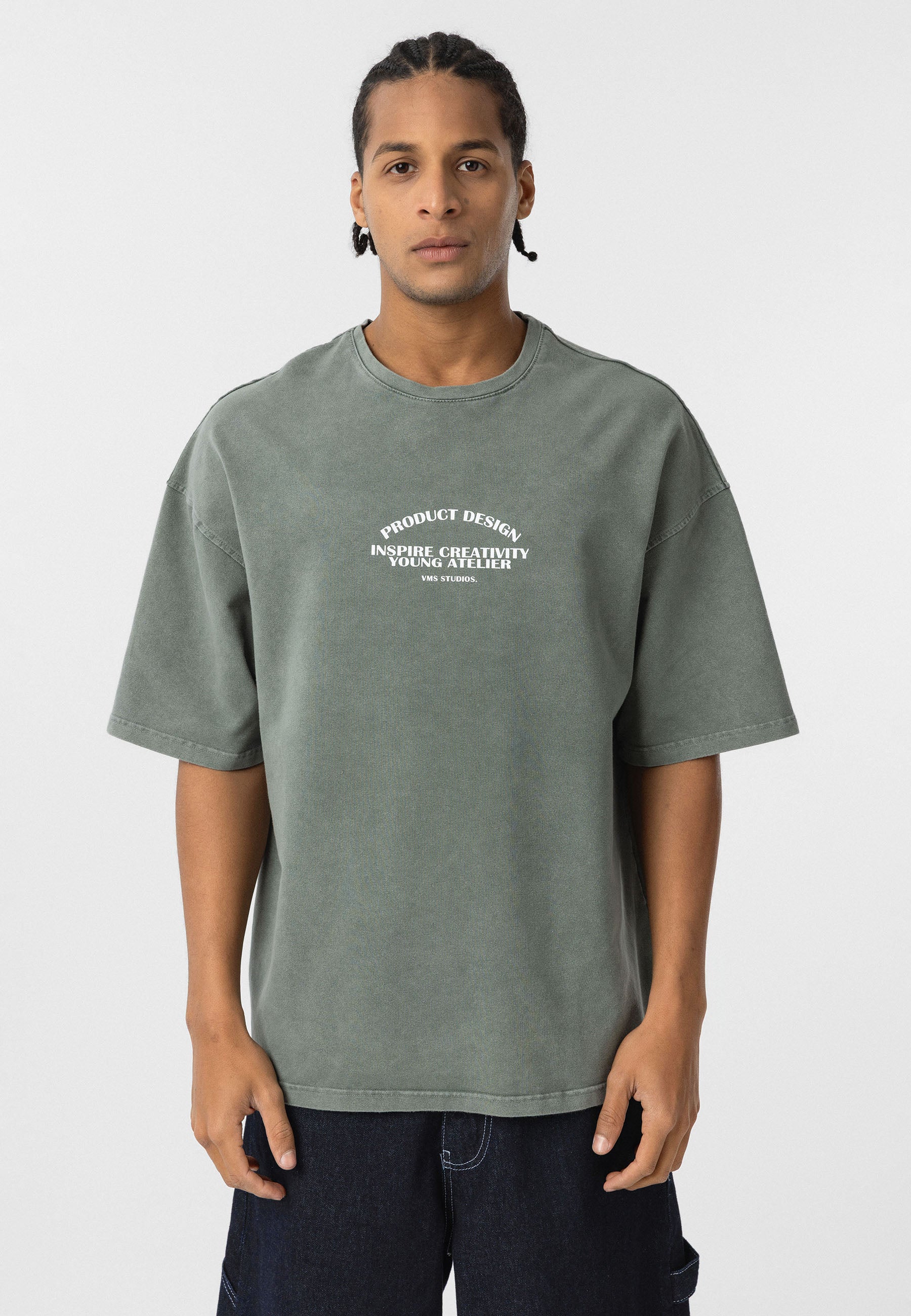 Charcoal Grey Oversized Heavyweight T-shirts  – Rugged Style, Everyday Comfort