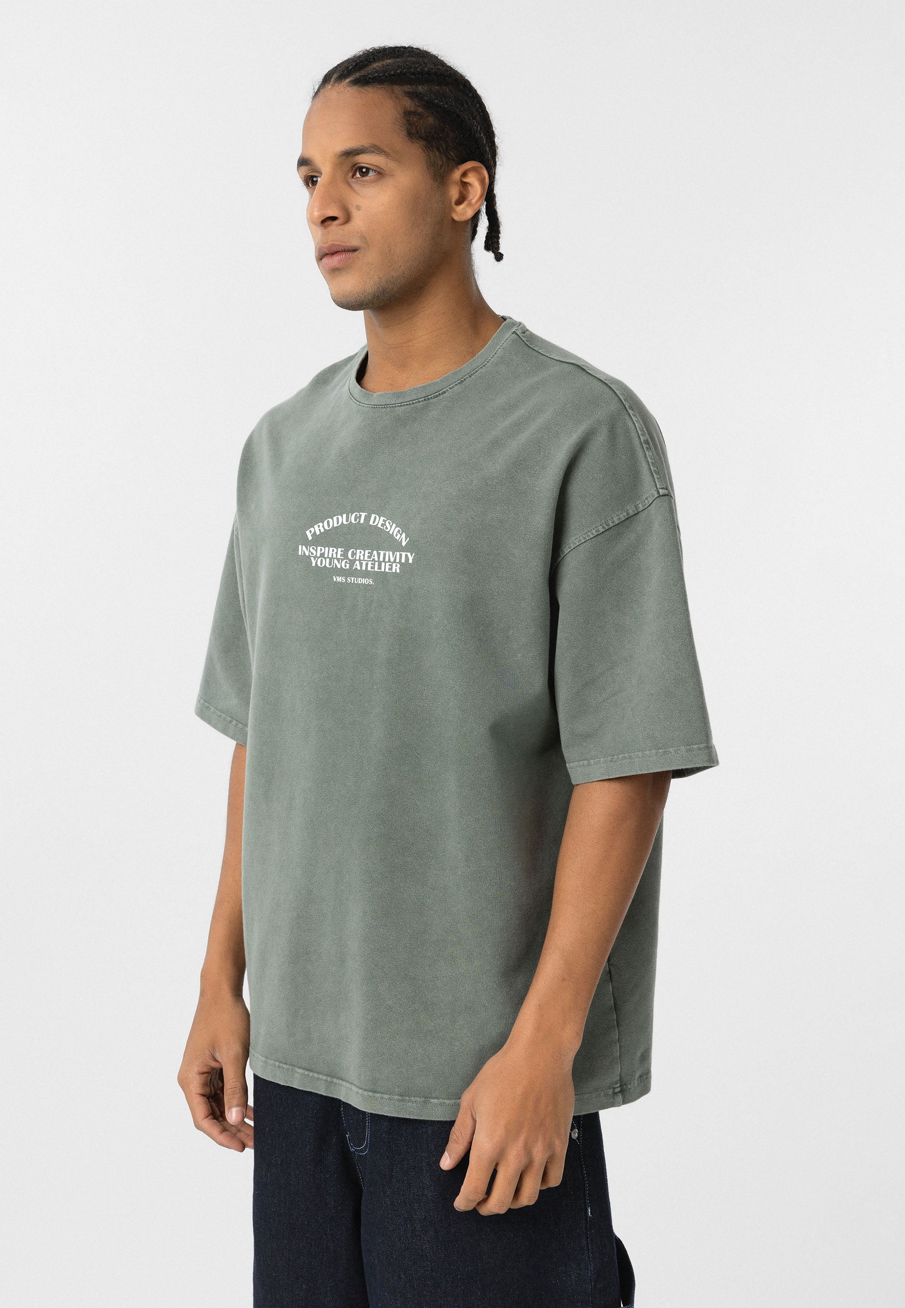 Charcoal Grey Oversized Heavyweight T-shirts  – Rugged Style, Everyday Comfort