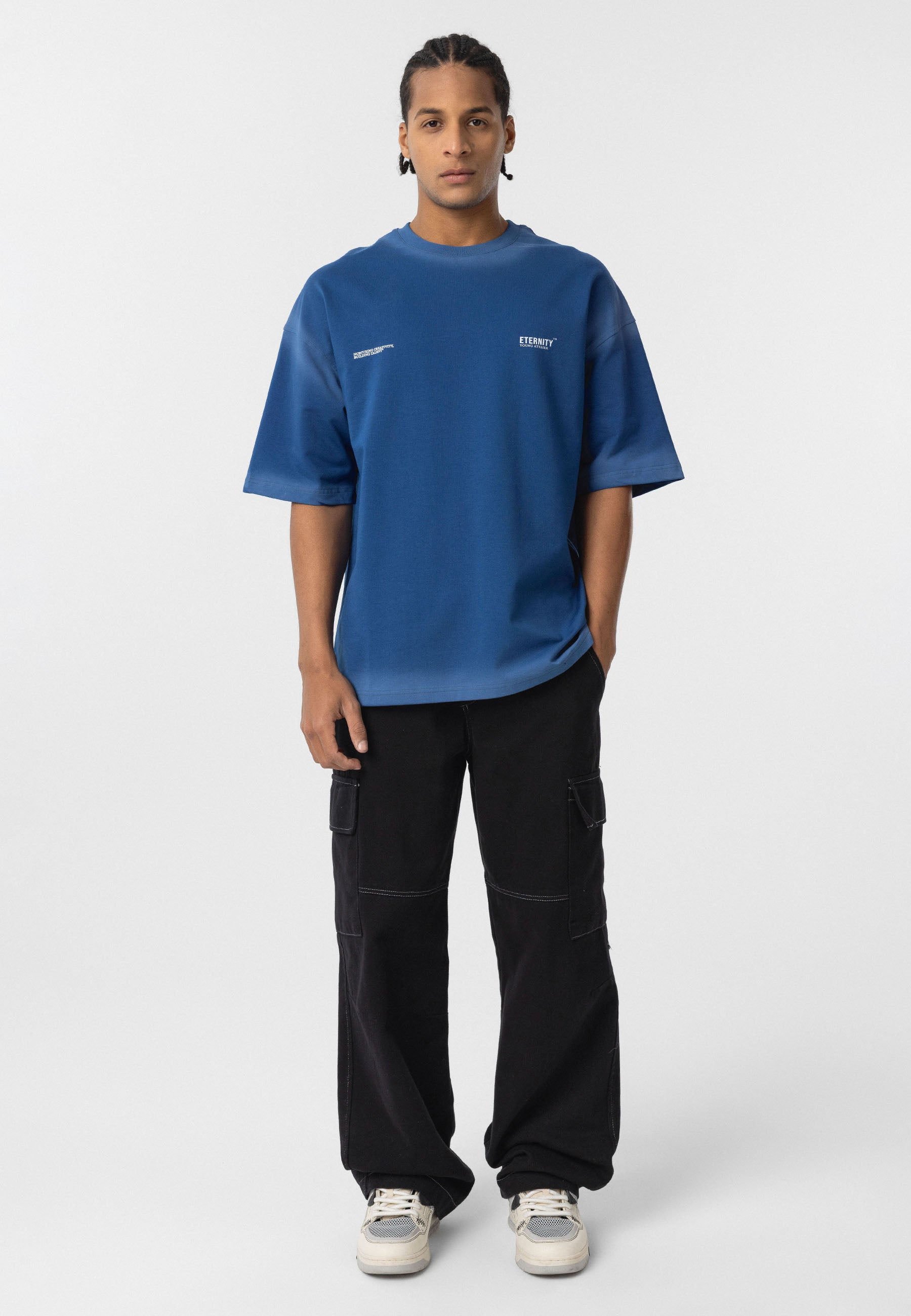 Essential Print Crew T-shirts – Multi‑Color