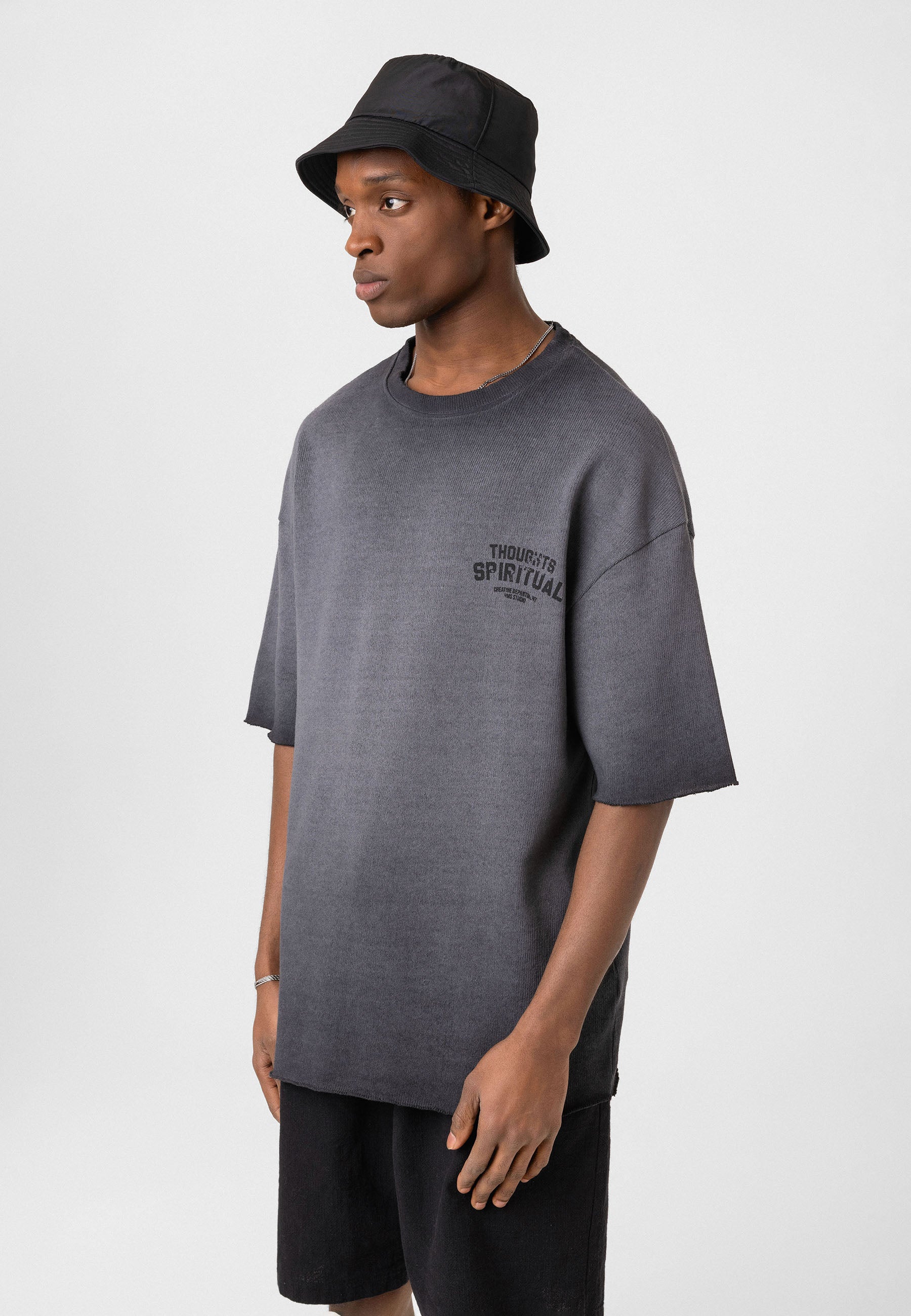 Oversized Knit T-shirts – Vintage Texture, Everyday Comfort