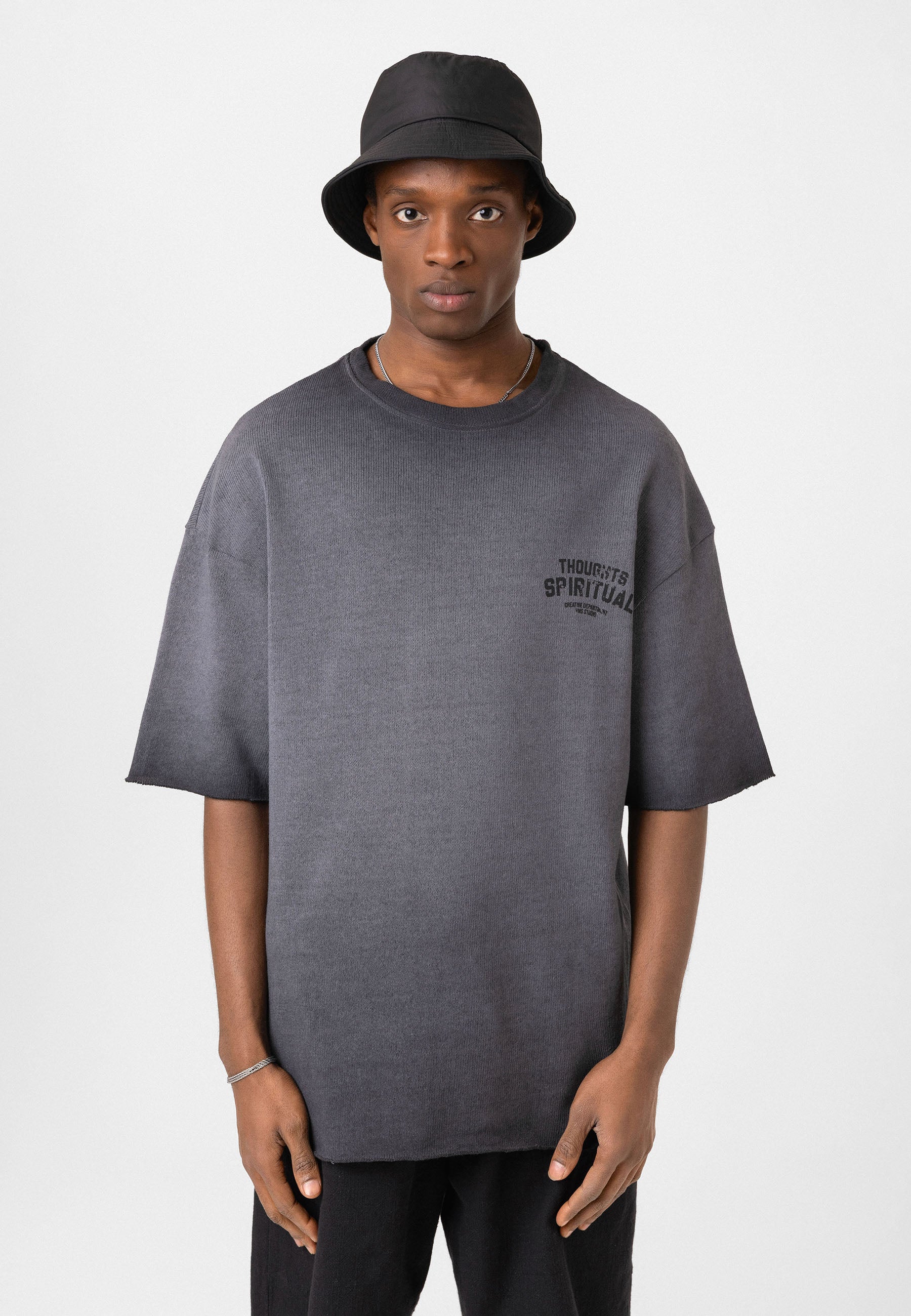 Oversized Knit T-shirts – Vintage Texture, Everyday Comfort