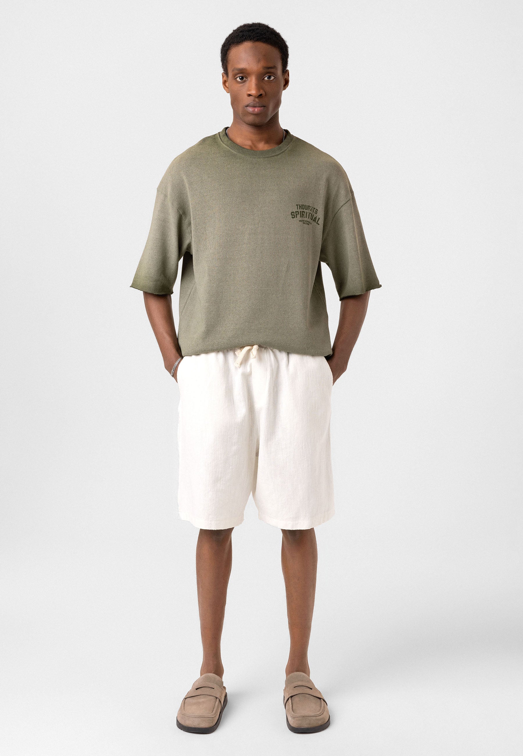 Oversized Knit T-shirts – Vintage Texture, Everyday Comfort