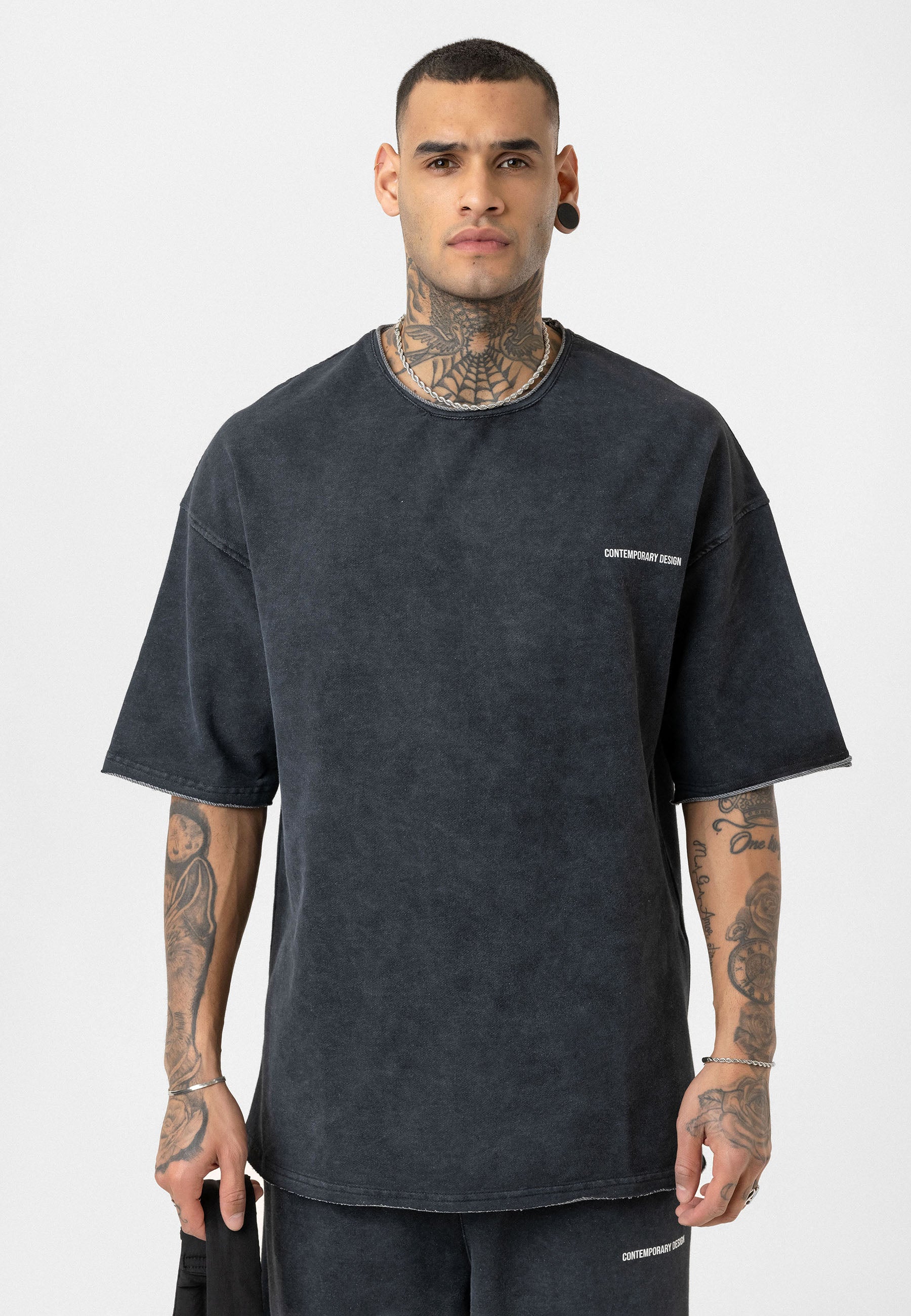 Oversized Print T- shirts Bold Statements in Soft Cotton Black