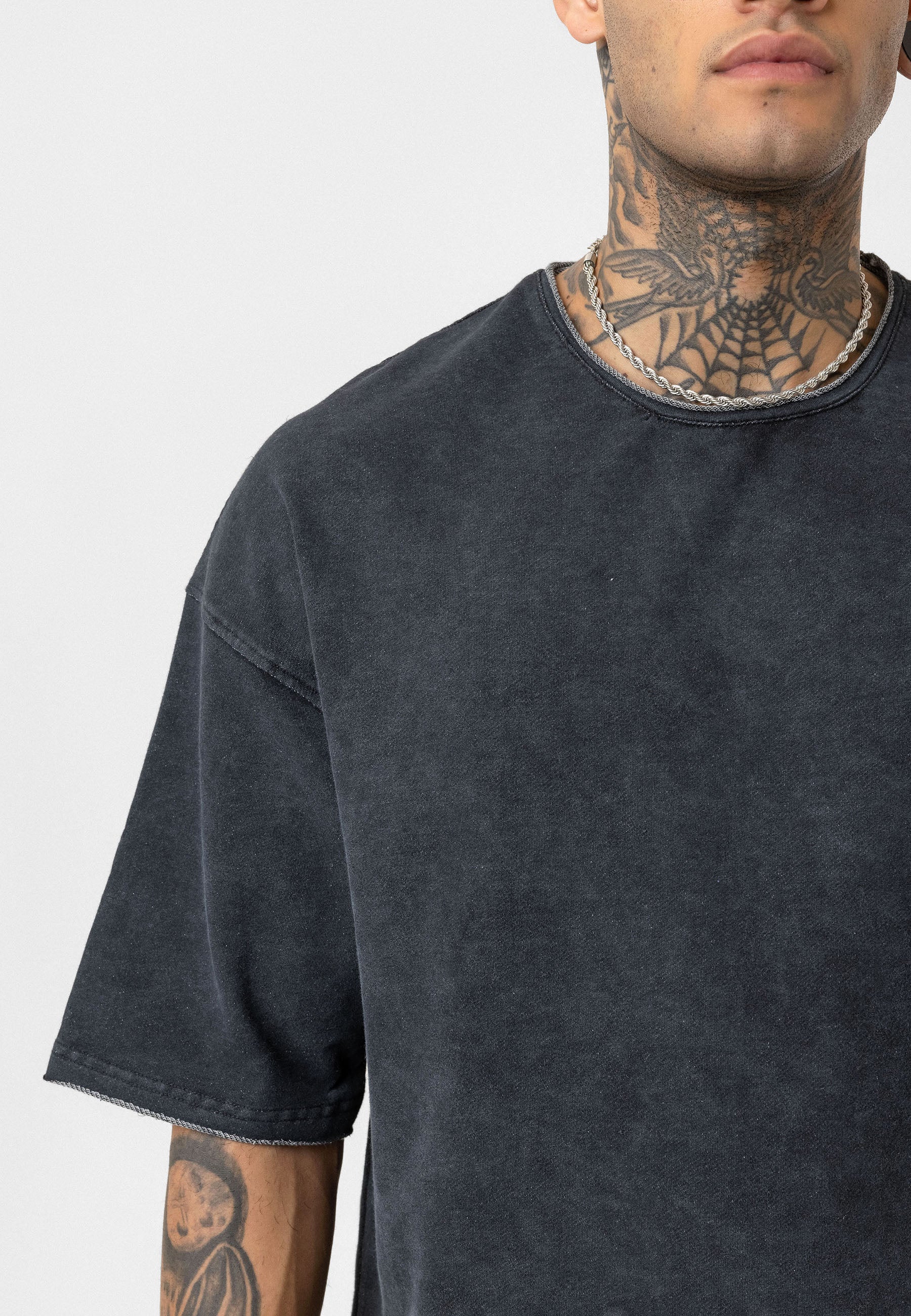 Relaxed Fit Track Pants – Washed Vintage Texture & Everyday Comfort