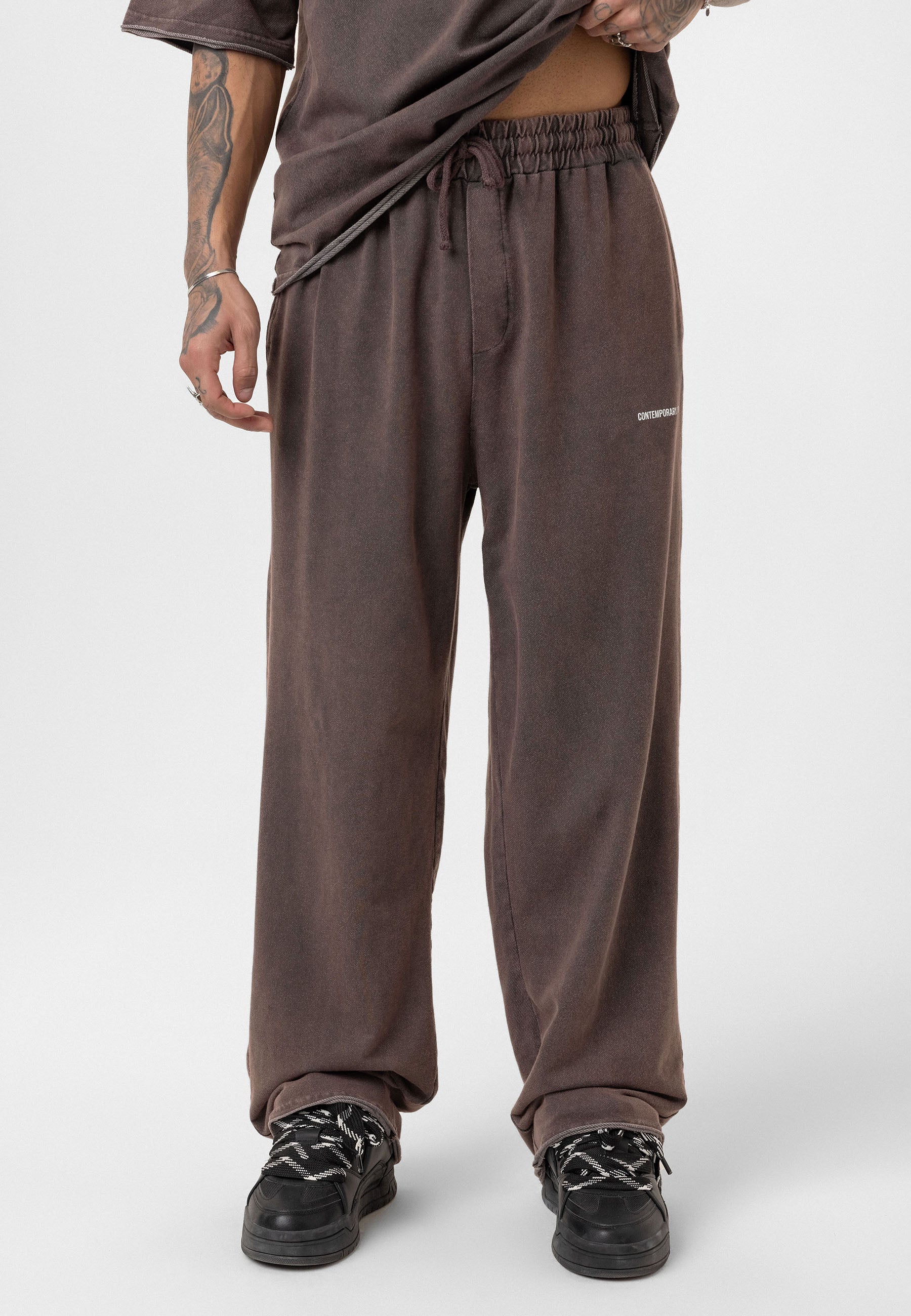 Relaxed Fit Cotton Jersey Trousers – Effortless Everyday Comfort