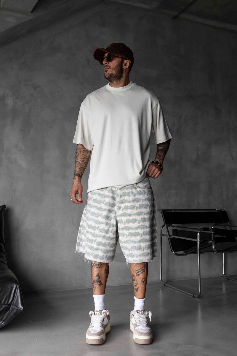 Basic Oversize OffWhite Intense T-shirt 1708