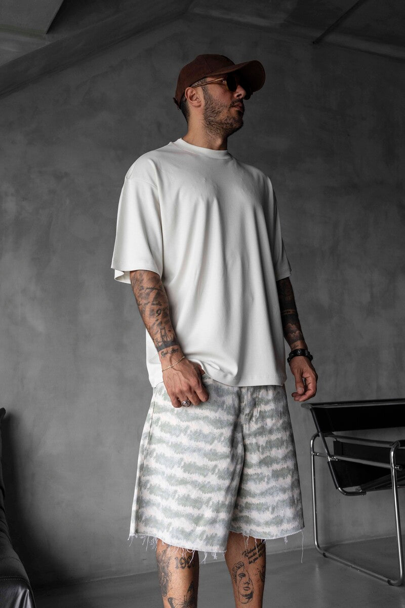 Basic Oversize OffWhite Intense T-shirt 1708