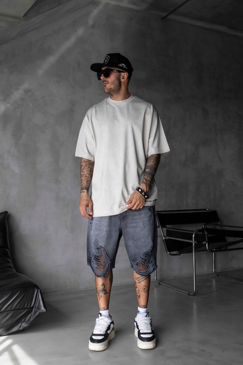 BASIC WASHED T-SHIRT OFFWHITE 1685