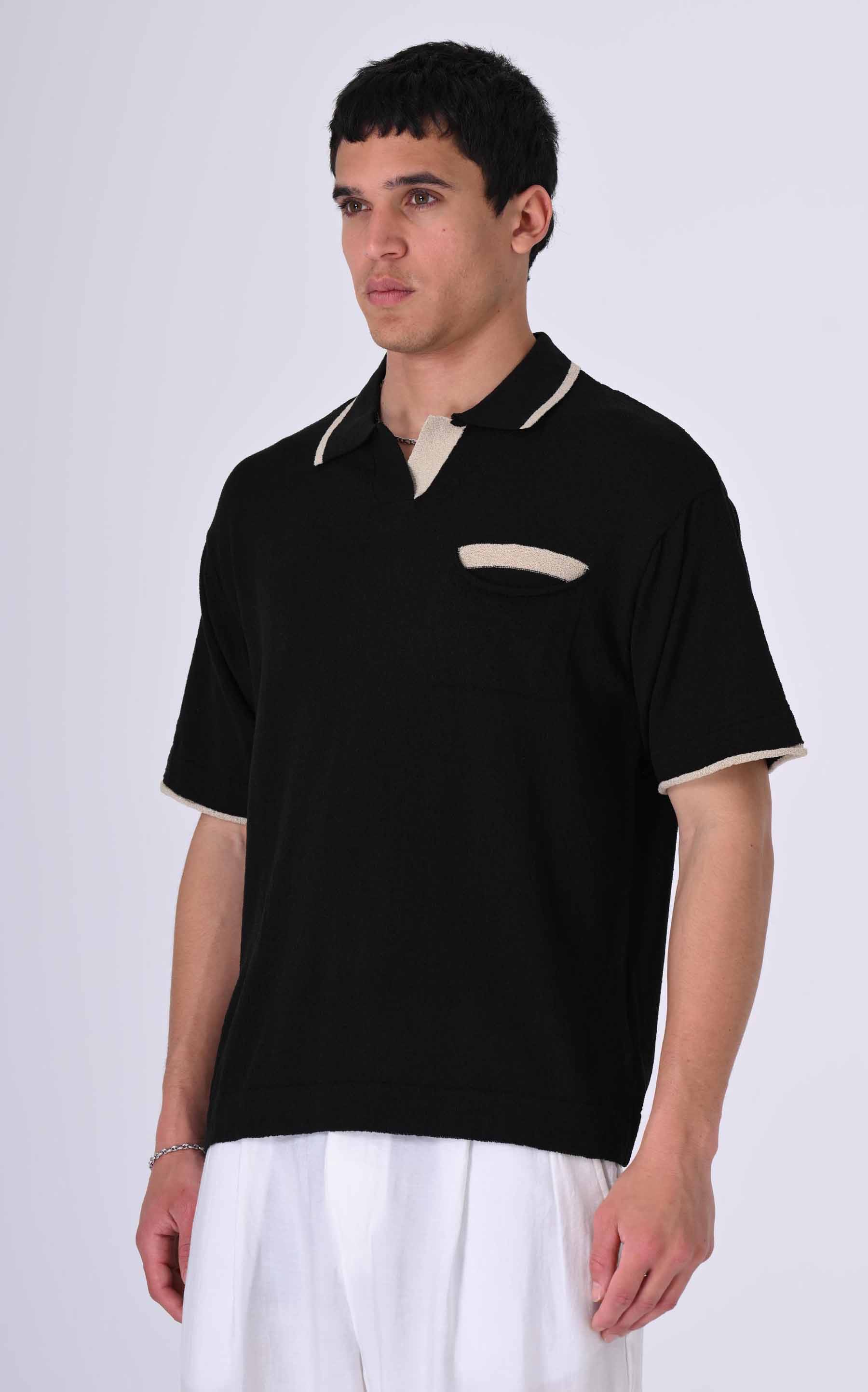 Versatile Solid Polo Tee – Pink, Green, Blue & Black
