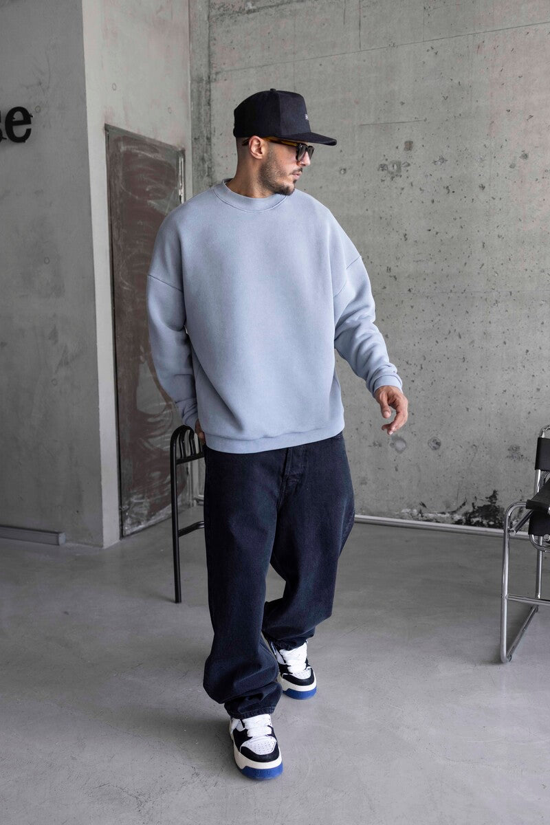 Black Island Light Blue Sweatshirt 1785
