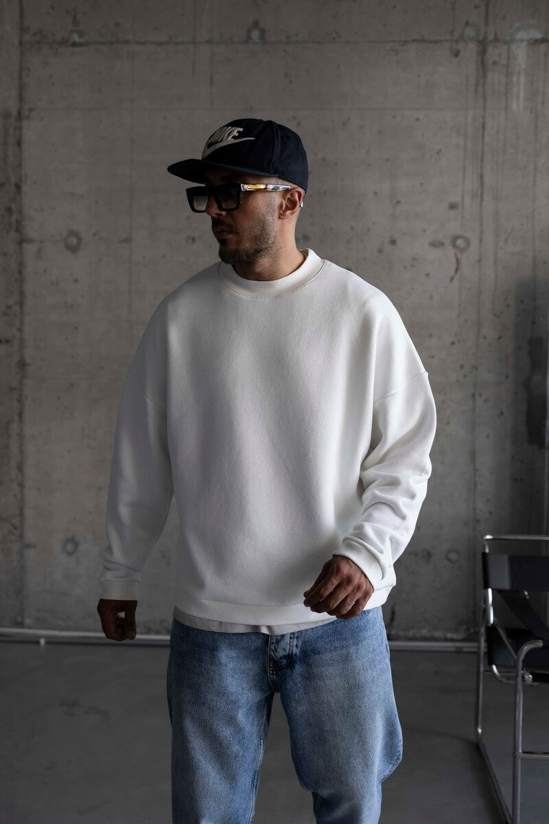 Black Island White Sweatshirt 1785