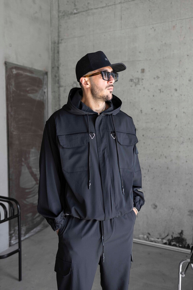 Black tracksuıt 16927-26