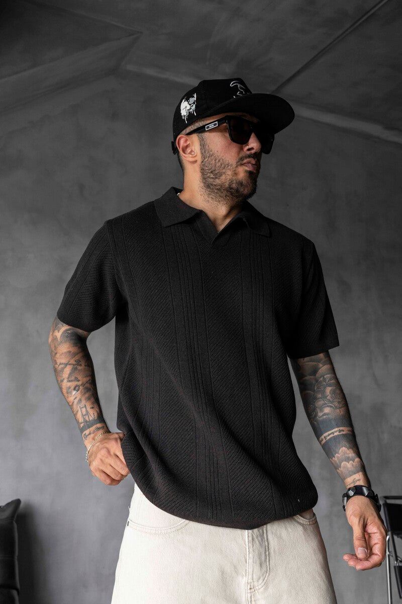 BLACKY POLO COLLAR KNITWEAR 2624