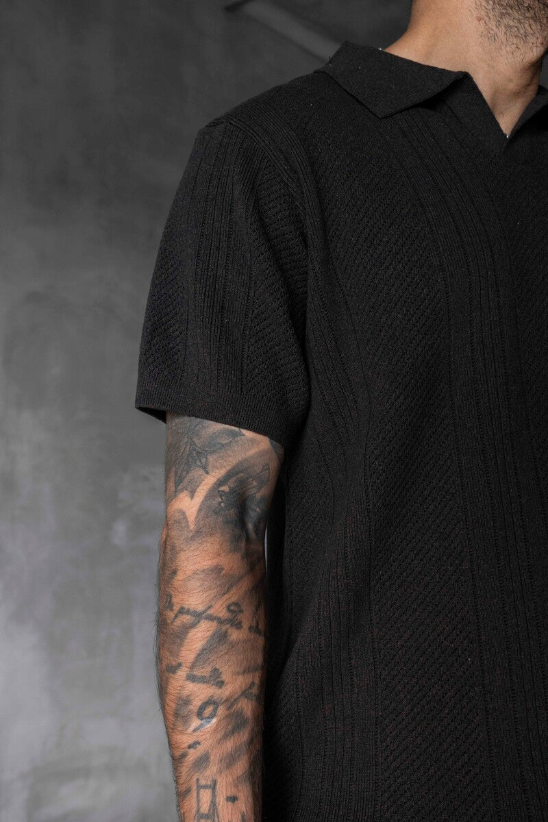 BLACKY POLO COLLAR KNITWEAR 2624