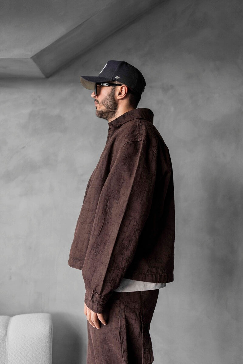 BROWN JEANS JACKET 170361-1