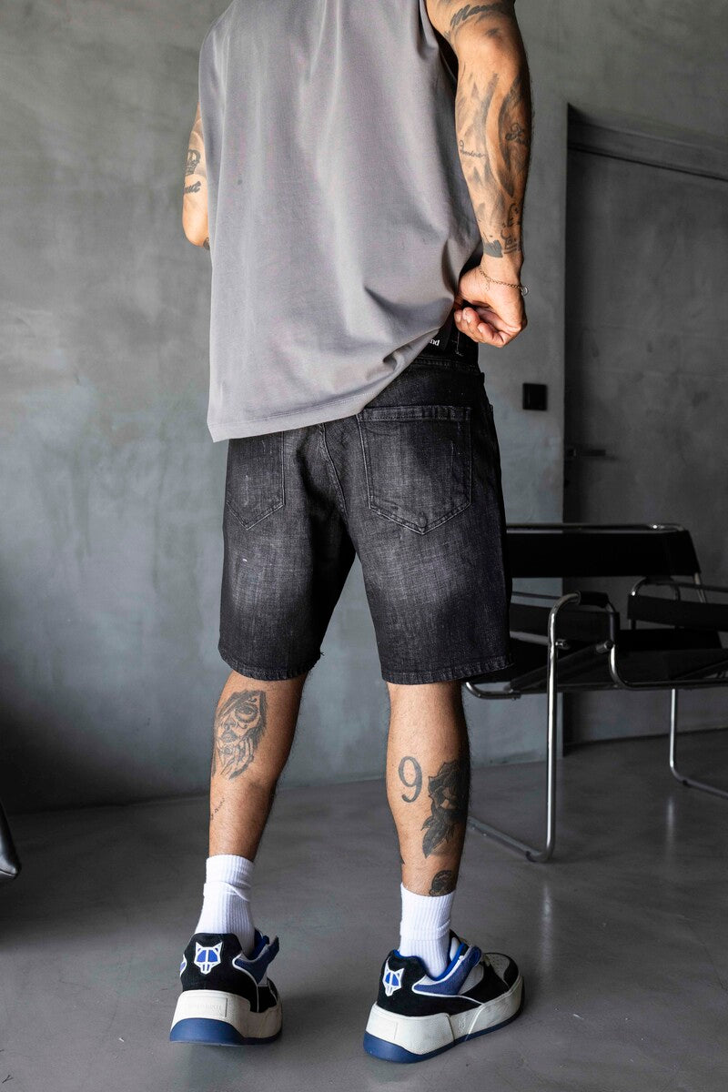 Denim Short Black 17231