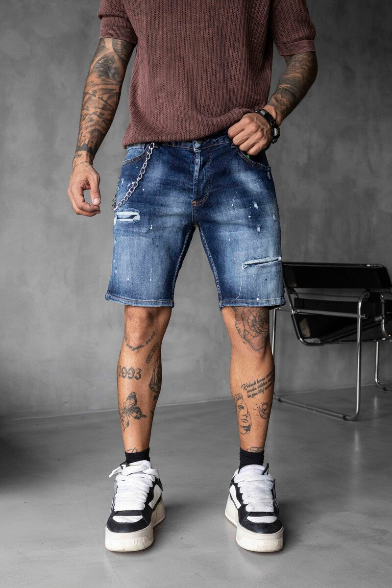 Denim Short Blue 16231