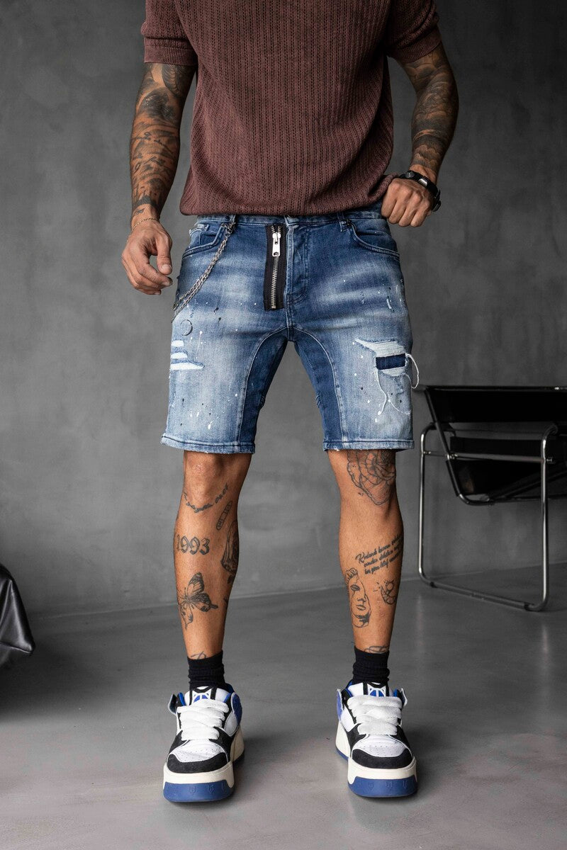 DENIM SHORT BLUE 16336