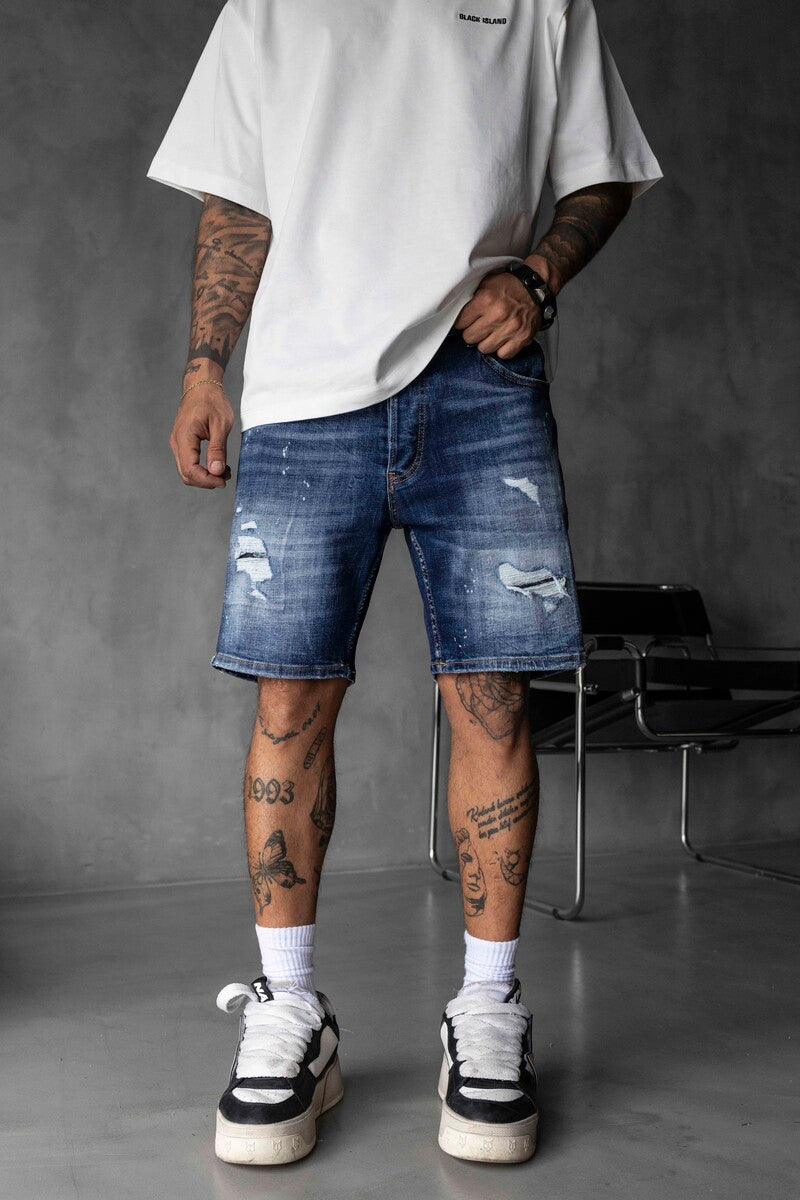 Denim Short Blue 17160