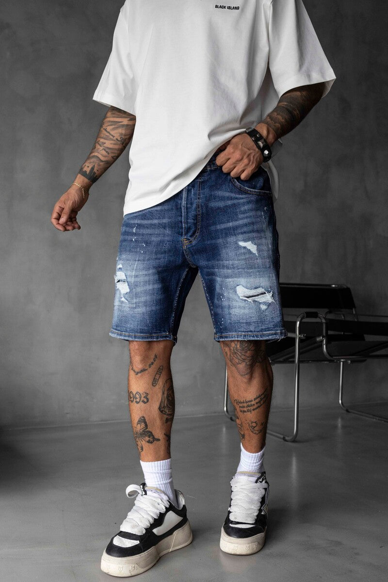 Denim Short Blue 17160