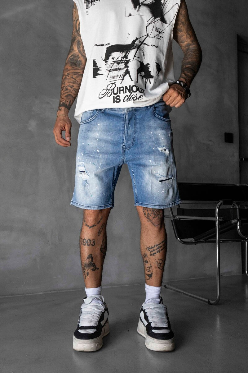 Denim Short Blue 17175