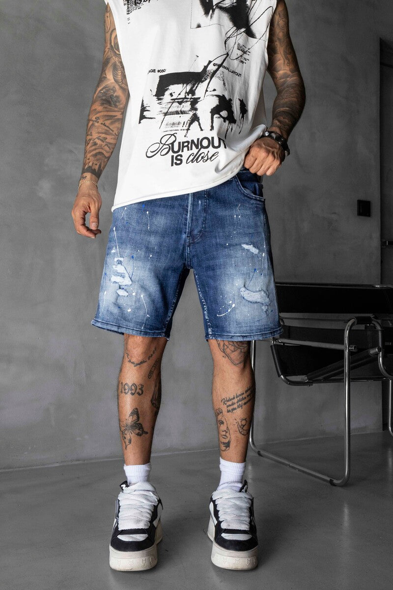 Denim Short Blue 17177