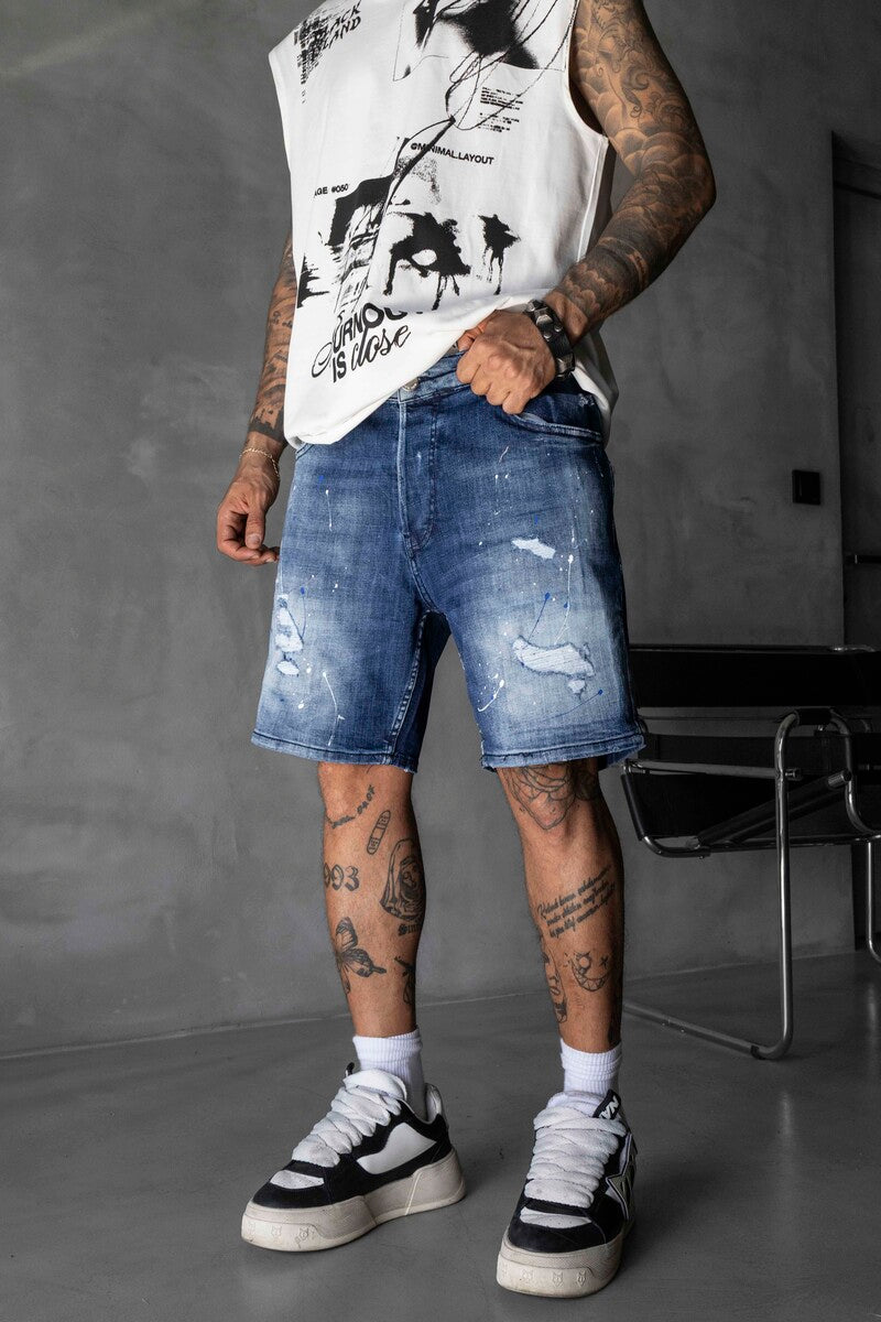 Denim Short Blue 17177