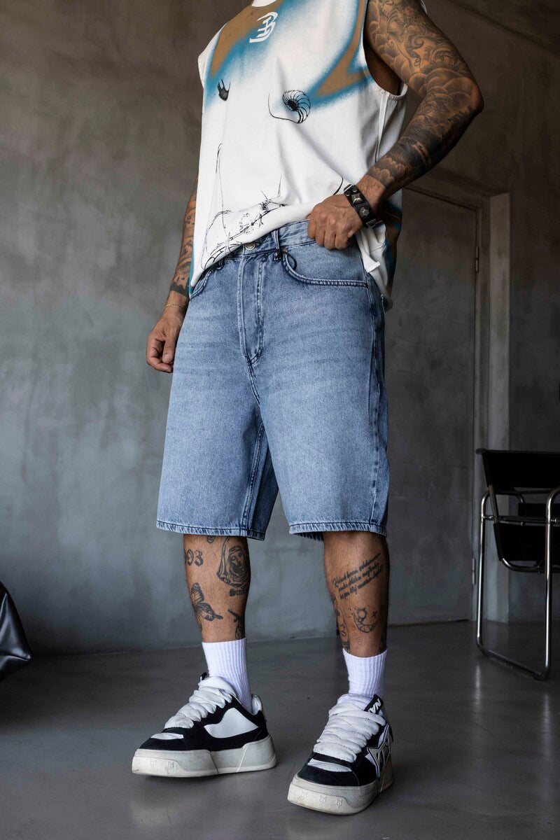 Denim Short Blue 17186
