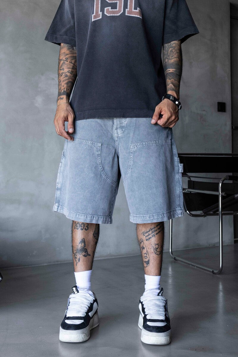 Denim Short Gray 17255