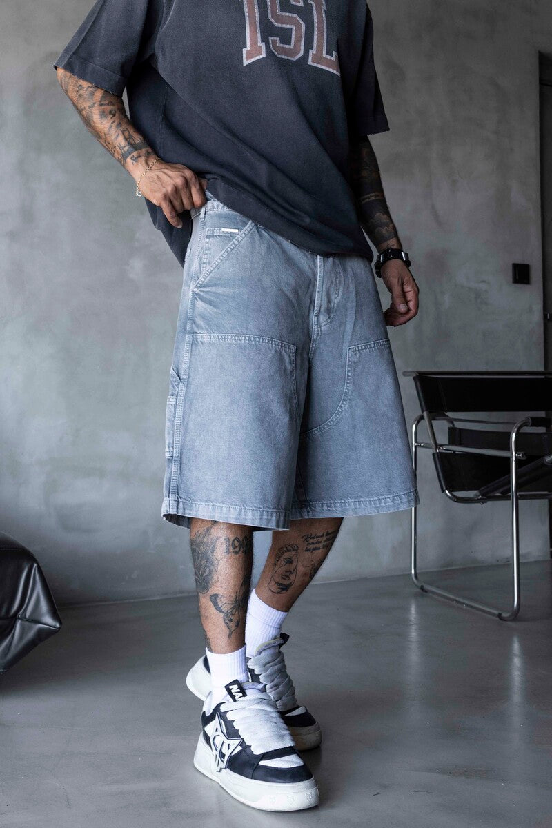 Denim Short Gray 17255