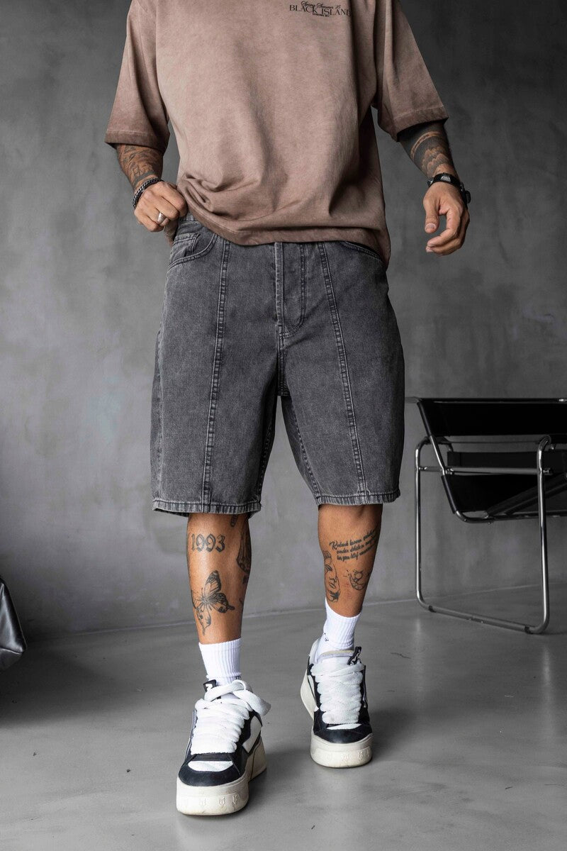 Denim Short Gray 16840